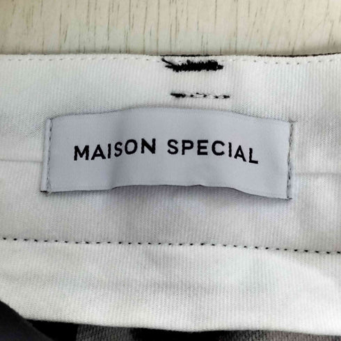 メゾンスペシャル MAISON SPECIAL ウェーブプリントパンツ レディース JPN:38