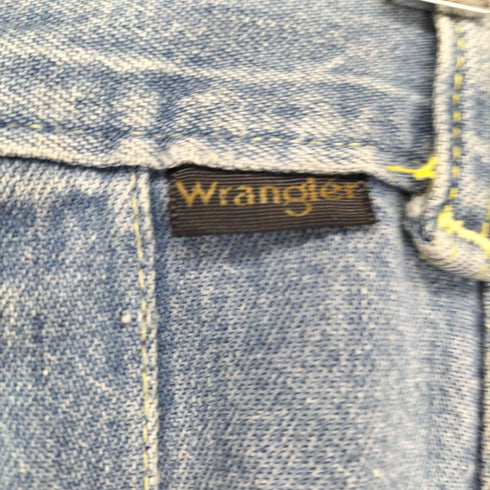 ラングラー Wrangler パッチワークフレアデニムパンツ レディース 9/10