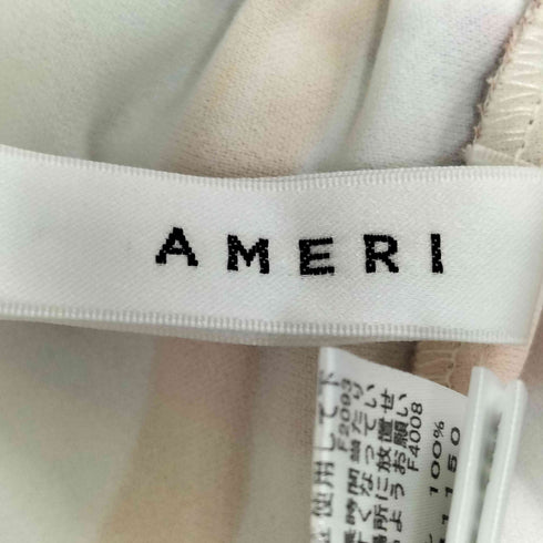 アメリ AMERI HAND CHECK LOOSE PANTS レディース JPN:S