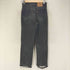リーバイス Levis 90s- RELAXED FIT 550 ボタン裏512 ジップフライブラックデニムパンツ レディース W27