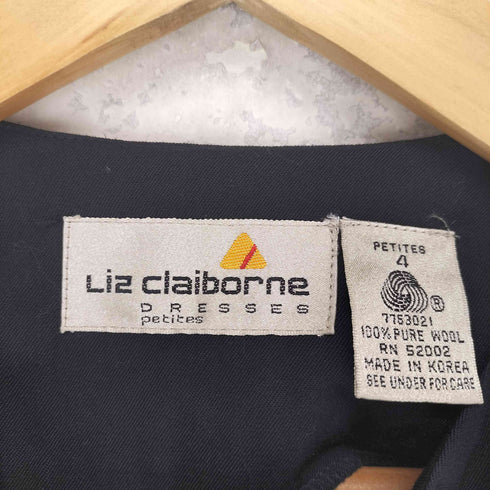 リズクレイボーン LIZ Claiborne DRESSES フロントボタンウールジャンプスーツ レディース 4