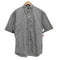 ラルフローレン RALPH LAUREN 00S YARMOUTH ロゴプリント チェック オックスフォード ショートスリーブ ボタンダウンシャツ メンズ import:M