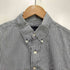 ラルフローレン RALPH LAUREN 00S YARMOUTH ロゴプリント チェック オックスフォード ショートスリーブ ボタンダウンシャツ メンズ import:M