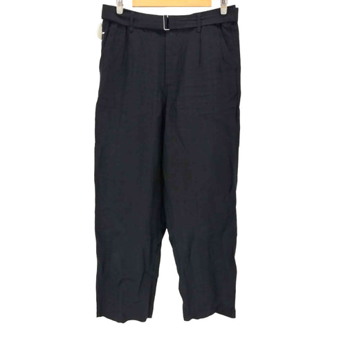 ザラ ZARA 100% LINEN RELAXED FIT TROUSERS リネン トラウザーパンツ メンズ L