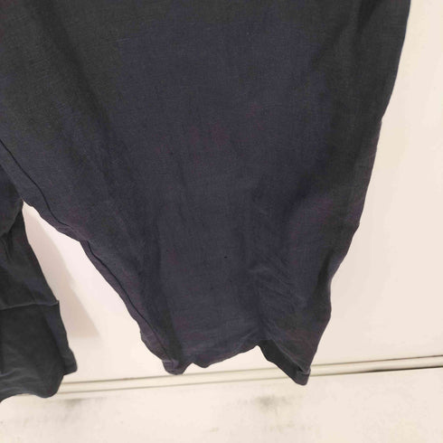 ザラ ZARA 100% LINEN RELAXED FIT TROUSERS リネン トラウザーパンツ メンズ L
