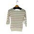 ジョンスメドレー JOHN SMEDLEY ボーダー コットンニット レディース import:S