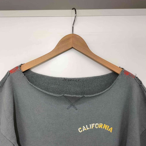 ジャクソンマティス JACKSON MATISSE カットオフ加工 S/S スウェット レディース ONE SIZE