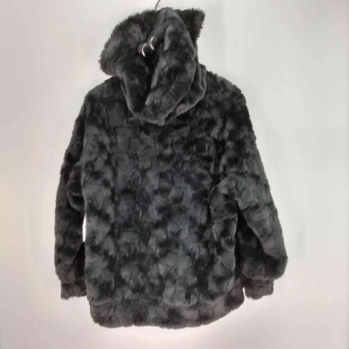 vock フェイクファー フーデッドジャケット レディース M