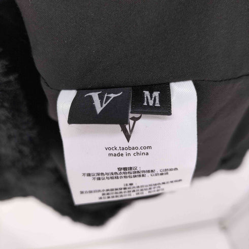 vock フェイクファー フーデッドジャケット レディース M
