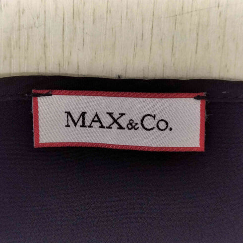 マックスアンドコー MAX&CO. イタリア製 ミディアムスリーブ シアー ワンピース レディース US:6