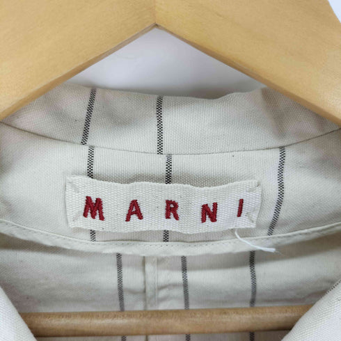 マルニ MARNI ビックポケット ボーダージャケット レディース FR:38