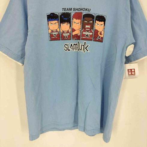 アニメ キャラクター プリント S/S クルーネック Tシャツ メンズ