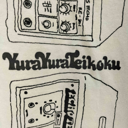 プリントクルーネックTシャツ メンズ