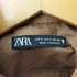 ザラ ZARA クロップド ポプリン L/S シャツ レディース import:S