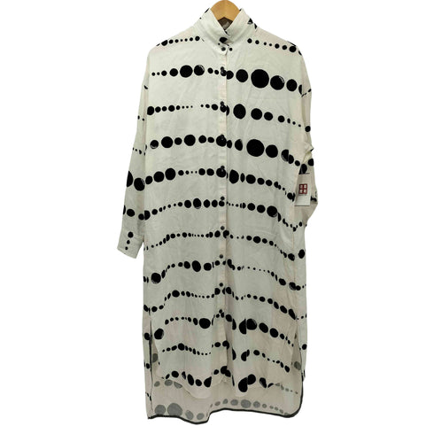 blancvert ドット柄 L/S ワンピース レディース JPN:36