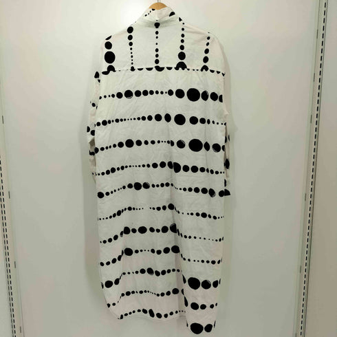 blancvert ドット柄 L/S ワンピース レディース JPN:36