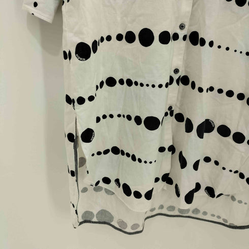blancvert ドット柄 L/S ワンピース レディース JPN:36