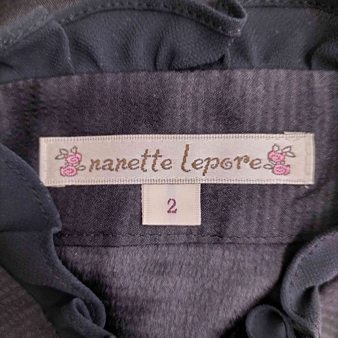nanette lepore フリルデザインブラウス レディース JPN:2