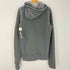 アバクロンビーアンドフィッチ Abercrombie & Fitch 00S ワッペン 刺繍 インサイドアウト ジップ フーディー パーカー Y2K メンズ import:L