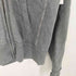 アバクロンビーアンドフィッチ Abercrombie & Fitch 00S ワッペン 刺繍 インサイドアウト ジップ フーディー パーカー Y2K メンズ import:L