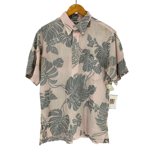 hilo hattie 総柄 プルオーバーアロハシャツ メンズ import:M