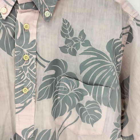 hilo hattie 総柄 プルオーバーアロハシャツ メンズ import:M