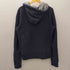 アバクロンビーアンドフィッチ Abercrombie & Fitch 00S ワッペン 刺繍 インサイドアウト ジップ フーディー パーカー Y2K メンズ import:L