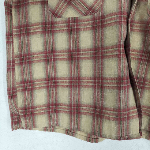 Noen 25SS シャドーオンブレチェックシャツ メンズ M
