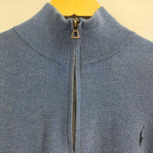 ポロバイラルフローレン Polo by RALPH LAUREN ピマコットン ハーフジップ メンズ JPN:L