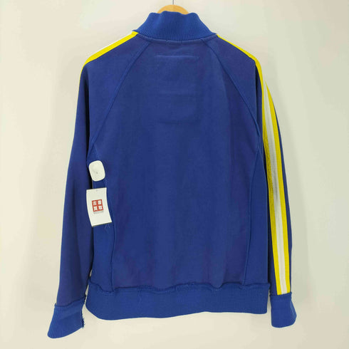 アバクロンビーアンドフィッチ Abercrombie & Fitch 00S ナンバリング 92 刺繍 アーム ライン フルジップ スウェット トレーナー Y2K メンズ import:L