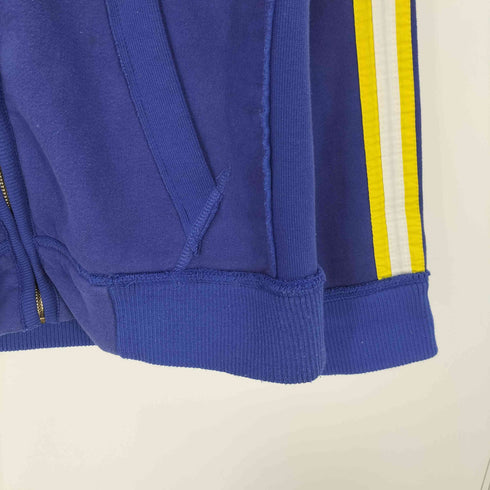 アバクロンビーアンドフィッチ Abercrombie & Fitch 00S ナンバリング 92 刺繍 アーム ライン フルジップ スウェット トレーナー Y2K メンズ import:L