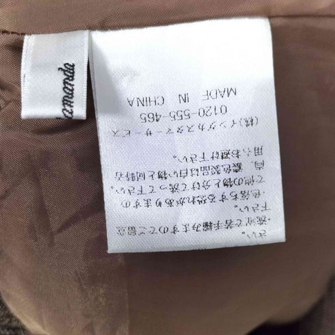 チェック柄 リボンデザイン レディース