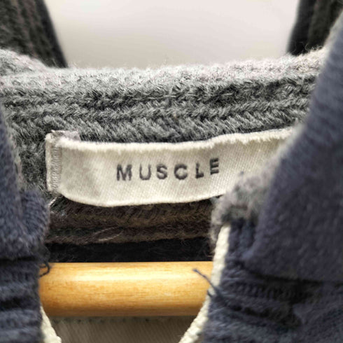 アバクロンビーアンドフィッチ Abercrombie & Fitch 00S ワッペン ナンバリング 92 刺繍 インサイドアウト ダメージ ジップ フーディー パーカー Y2K メンズ import:L