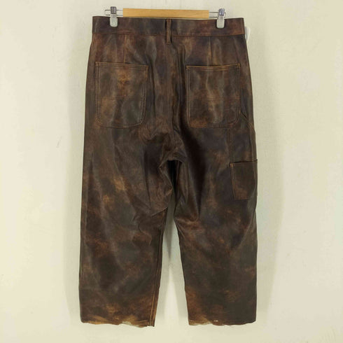 ジョイントワークス JOINT WORKS シンセティックレザーパンツ メンズ L
