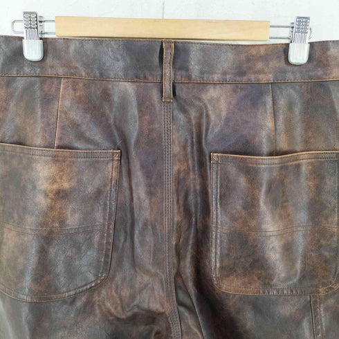 ジョイントワークス JOINT WORKS シンセティックレザーパンツ メンズ L