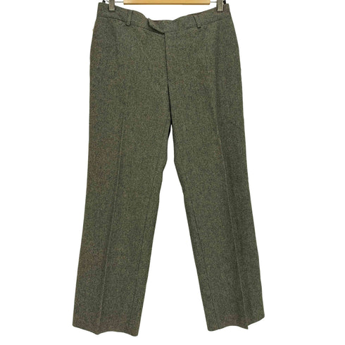アーペーセー A.P.C. 00Sフランス製 ウール混 センタープレス スラックスパンツ メンズ 38