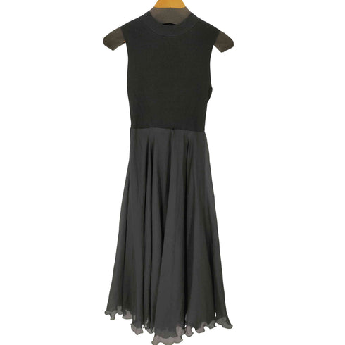 リリーブラウン Lily Brown 25AW フレアニットドッキングワンピース レディース ONE SIZE