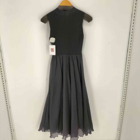 リリーブラウン Lily Brown 25AW フレアニットドッキングワンピース レディース ONE SIZE