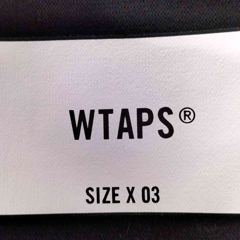 ダブルタップス WTAPS QB SS CTPL CRST クォーターバック ショートスリーブ クルーネック フットボール Tシャツ メンズ X03