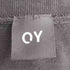 オーワイ OY ドッキングネック ハーフジップ スウェット メンズ
