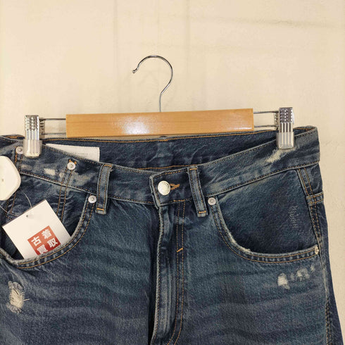 ザラ ZARA シームデティールバギーデニムパンツ メンズ 36