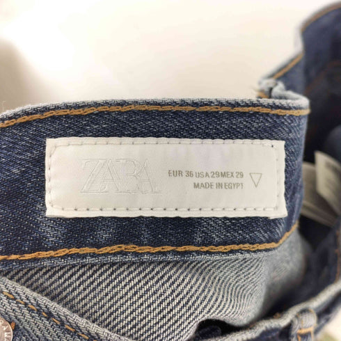 ザラ ZARA シームデティールバギーデニムパンツ メンズ 36