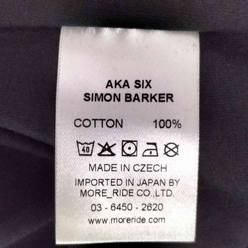 フラグメントデザイン fragment design AKA SIX Jamie Reid BLACK T-SHIRT メンズ JPN:L