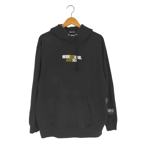 ネイバーフッド NEIGHBORHOOD バックプリント コラボ プルオーバーパーカー メンズ JPN:L