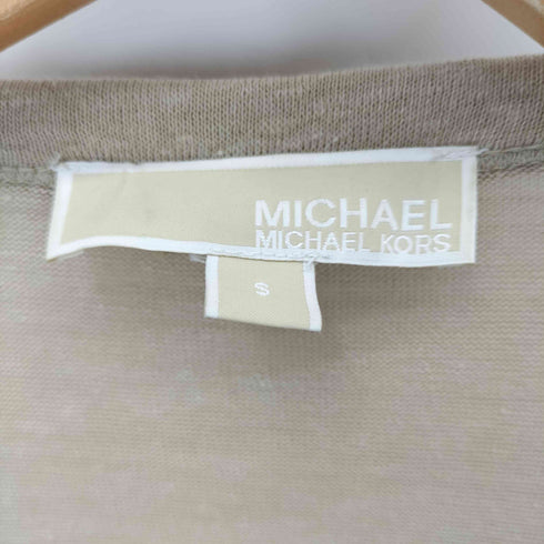 マイケルマイケルコース Michael Michael Kors リネン混 ロングカーディガン レディース S