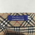 バーバリーブルーレーベル BURBERRY BLUE LABEL ノバチェック コットンミニスカート レディース 38