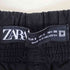 ザラ ZARA ポプリンドローストリングパンツ メンズ JPN:S
