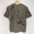 和柄 落葉松 両面プリントクルーネックTシャツ メンズ 38