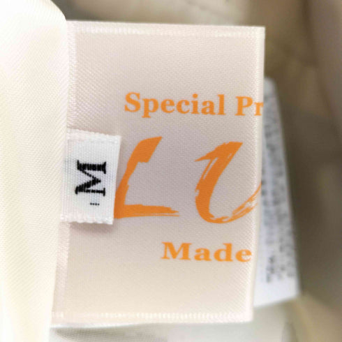 LUCE ラムレザー スリーブレスジャケット レディース M
