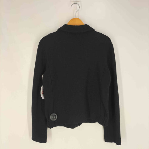 アーペーセー A.P.C. 00S イーストバイウエスト イタリア製 ウール タック ジップジャケット メンズ import:S